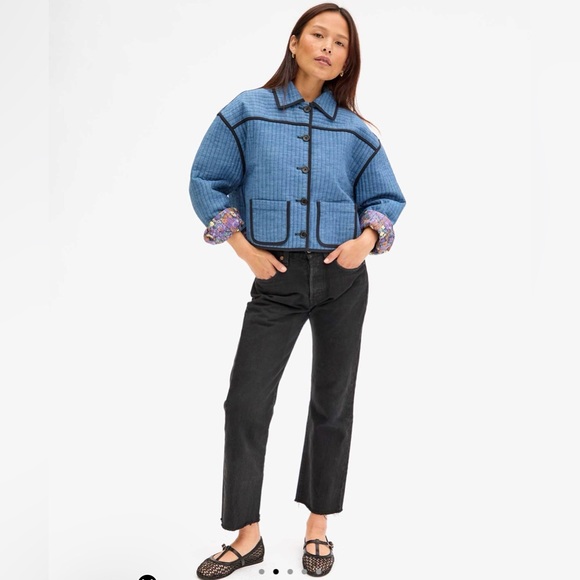 CLARE V Emmanuelle Reversible chore coat size small NWT retail price $375 - Picture 14 of 16